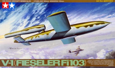 TAMIYA 61052 1:48 German V-1 Flying Bomb Fieseler Fi103
