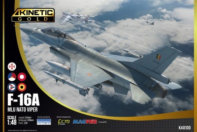 KINETIC 48100 1:48 F-16A MLU NATO Viper