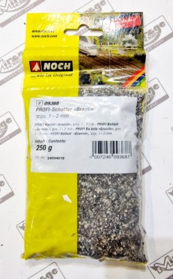 NOCH 09368 PROFI Ballast 250g - Granit szary (kamienie)
