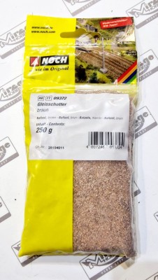 NOCH 09372 Ballast 250g - Brown (kamienie)