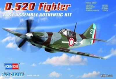 HOBBY BOSS 80237 1:72 D.520 FIGHTER