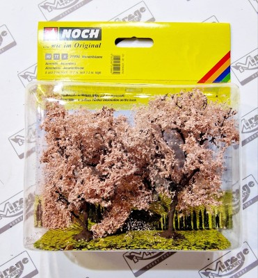NOCH 21996 Zestaw Drzewek Migdały [SET 2pcs] (8cm+9cm)