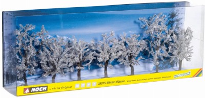 NOCH 25075 Zestaw Drzewek Zimowych [SET 7pcs] (8cm-10cm)