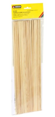 NOCH 61650 Wooden Support Pole 40cm 35pcs (do łączenia konstrukcji)