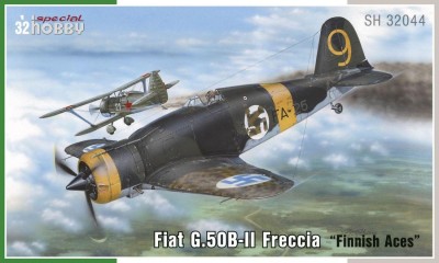 SPECIAL HOBBY 32044 1:32 Fiat G.50-II Freccia "Finnish Aces" 