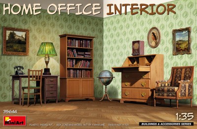 MINIART 35644 1:35 Home Office Interior