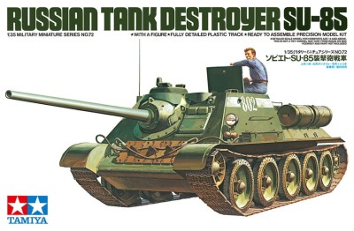 TAMIYA 35072 1:35 Su-85 Russian Tank Destroyer