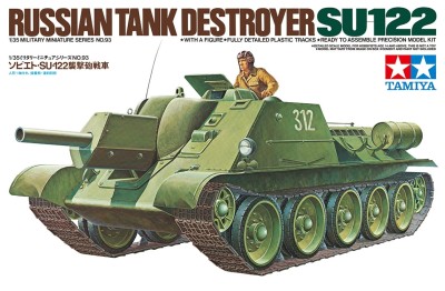 TAMIYA 35093 1:35 SU-122 Russian Tank SU-122