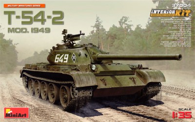MINIART 37004 1:35 T-54-2 mod. 1949 Soviet Medium Tank [INTERIOR KIT]