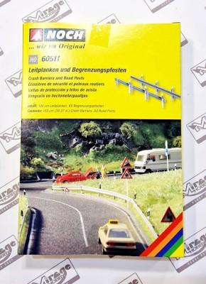 NOCH 60511 Crash Barriers and Road Posts (barierki i słupki drogowe)