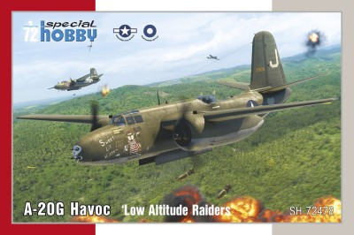 SPECIAL HOBBY 72478 1:72 A-20G Havoc ‘Low Altitude Raiders’