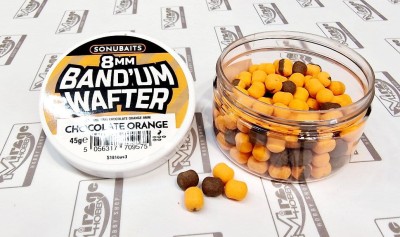 DUMBELLS SONUBAITS Band'Um Wafters 8mm - Chocolate Orange [S0810043] 