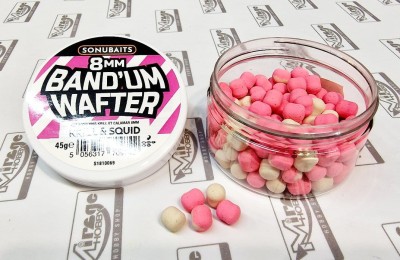DUMBELLS SONUBAITS Band'Um Wafters 8mm - Krill & Squid [S0810069]