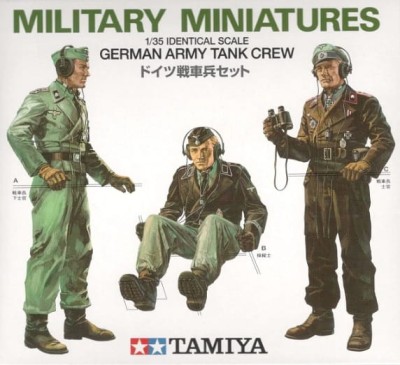TAMIYA 35001 1:35 German Army Tank Crew