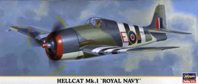 HASEGAWA 00262 1:72 HELLCAT Mk.I ROYAL NAVY
