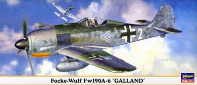 HASEGAWA 00268 1:72 FOCKE-WULF Fw190A-6 Galland