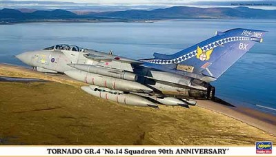 HASEGAWA 00930 1:72 TORNADO GR.4 NO.14 SQ 90 Anniv.