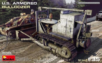 MINIART 35403 1:35 U.S. Armored Bulldozer