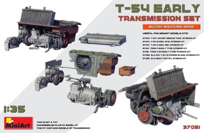 MINIART 37051 1:35 T-54 Early Transmission Set