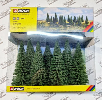 NOCH 24641 Zestaw Drzewek Jodły [SET 16pcs] (10cm-14cm) 