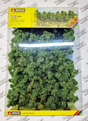 NOCH 24601 Zestaw Drzewka Liściaste [SET 16pcs] (10cm-14cm) 