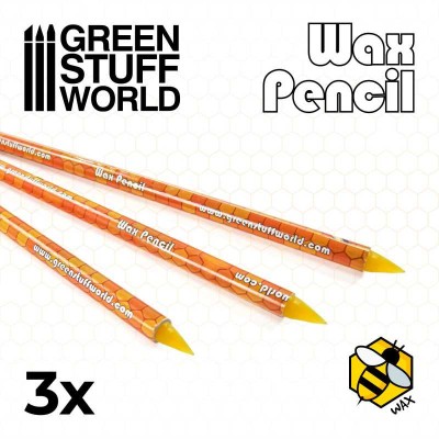 GSW 10577 Picking Wax Pencil [SET 3pcs] (ołówek z woskiem do małych elem.)