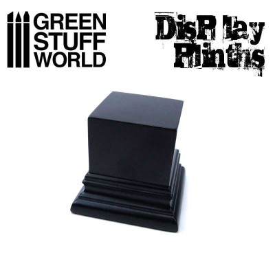 GSW 1813 Square Top Display Plinth 4x4 cm - Black (podstawka)