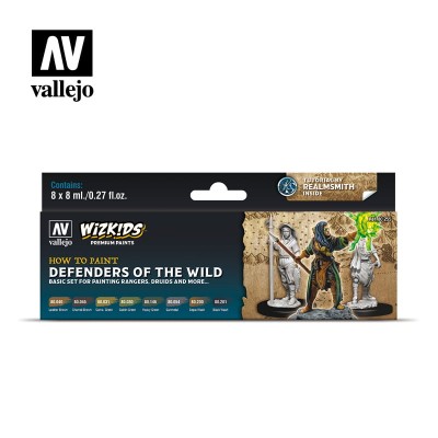 VALLEJO 80255 Wizkids: Defenders of the Wild [PAINT SET]
