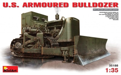 MINIART 35188 1:35 U.S. Armoured Buldozer