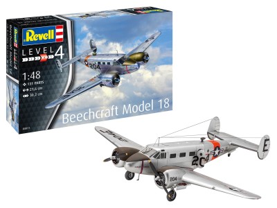 REVELL 03811 1:48 Beechcraft Model 18