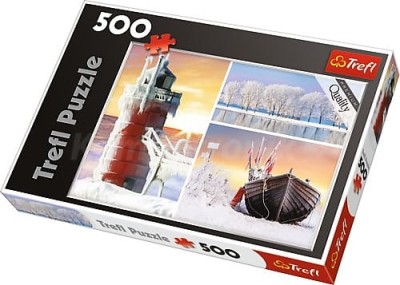PUZZLE 500 TREFL 37242 Zima 