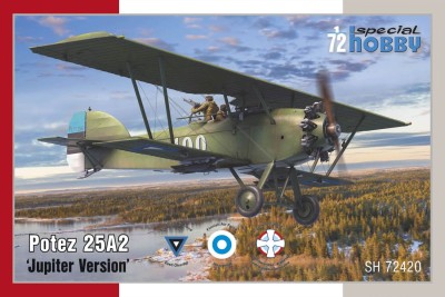 SPECIAL HOBBY 72420 1:72 Potez 25A2 "Jupiter Version"