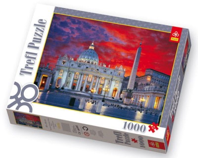 PUZZLE 1000 TREFL 10172 BAZYLIKA ŚW. PIOTRA W RZYMIE