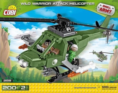 COBI 2158 WILD WARRIOR ATTACK HELIKOPTER