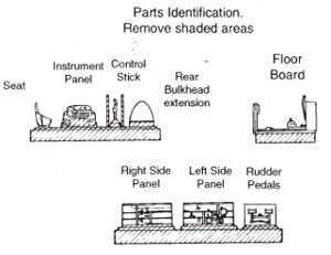 TRUE DETAILS 48463 1:48 LA-5 (cockpit)