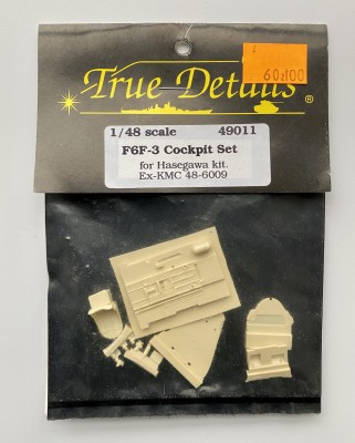 TRUE DETAILS 49011 1:48 F6F-3 COCKPIT SE