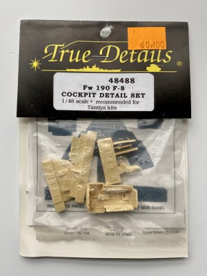 TRUE DETAILS 48488 1:48 Fw 190 F-8 COCKP