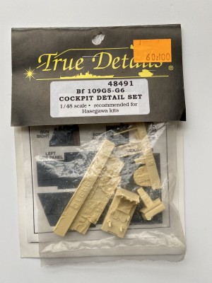 TRUE DETAILS 48491 1:48 BF 109G5/6 HASEG