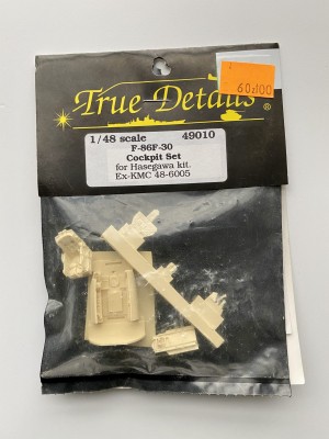 TRUE DETAILS 49010 1:48 F-86 COCKPIT SET