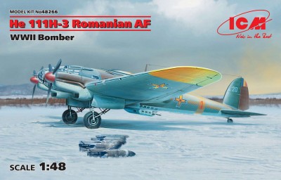 ICM 48266 1:48 He 111H-3 Romanian AF, WWII Bomber
