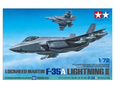 TAMIYA 60792 1:72 Lockheed Martin F-35A Lightning II