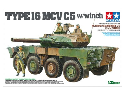 TAMIYA 35383 1:35 JGSDF Type 16 Mobile Combat Vehicle C5 w/ Winch