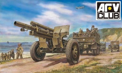 AFV CLUB 35160 1:35 American M2A1 105mm Howitzer and Carriage M2