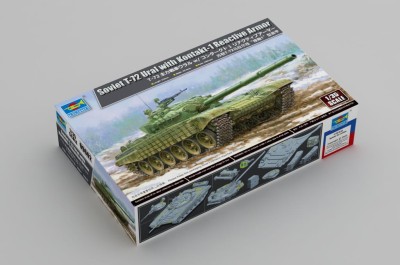 TRUMPETER 09602 1:35 Soviet T-72 Ural with Kontakt-1 Reactive Armor