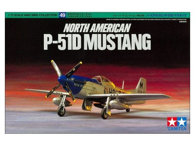 TAMIYA 60749 1:72  North American P-51D Mustang