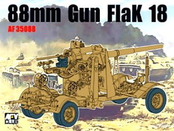 AFV CLUB 35088 1:35  8,8cm FLAK 18 GERMAN 