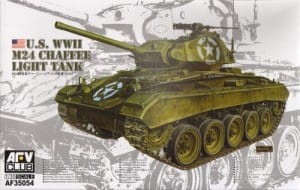 AFV CLUB 35054 1:35 M24 Chaffee Light Tank US Army
