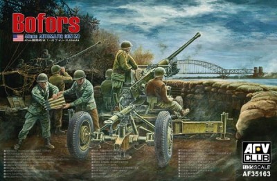 AFV CLUB 35163 1:35 40mm Bofors AA Automatic Gun M1