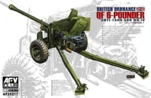 AFV CLUB 35217 1:35 QF Mk.IV 6-Pdr British Anti-tank Gun (Late version)