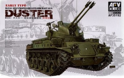 AFV CLUB 35192 1:35 M42A1 DUSTER Early Type